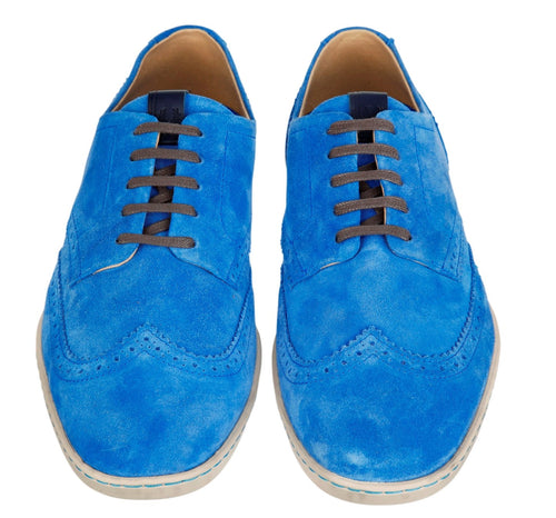WH9 - Enrique blue suede shoes  (WH2)